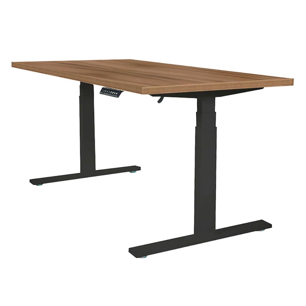 โต๊ะทำงานปรับระดับ ERGOTREND SIT 2 STAND GEN2 150 ซม. สี TEAK/ดำ