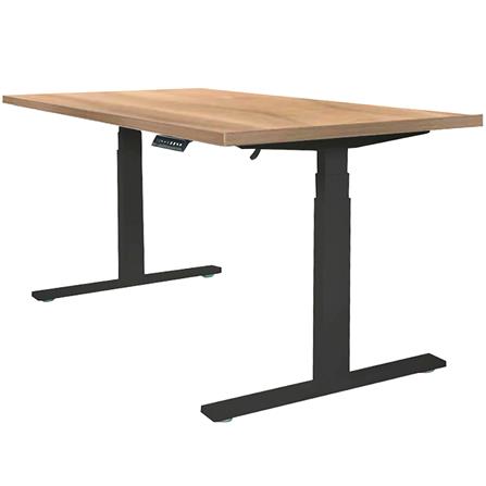 โต๊ะทำงานปรับระดับ ERGOTREND SIT 2 STAND GEN2 180 ซม. สี VINTAGE OAK/ดำ_0