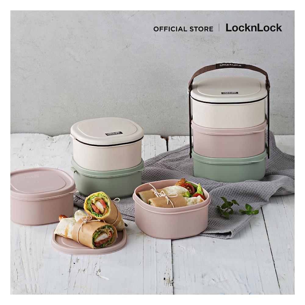 ปิ่นโต 3 ชั้น LOCKNLOCK HPL771 คละสีTIFFIN CARRIER LOCKNLOCK HPL771 3TIER MIXED COLOR **ด่วน
