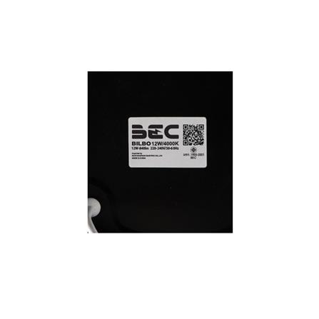 ดาวน์ไลท์ LED BEC BILBO 12 วัตต์ COOLWHITE 6 นิ้ว สีดำ_6