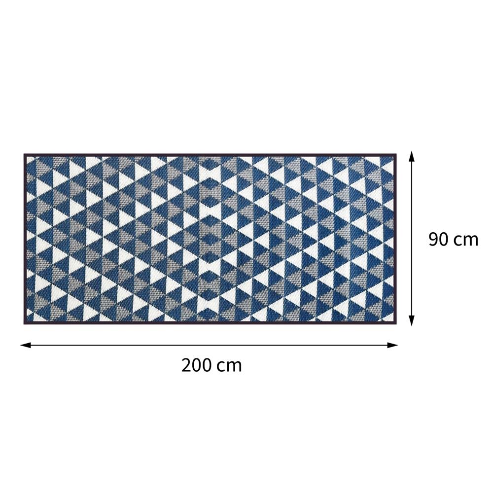 เสื่ออเนกประสงค์ MAT-ER TRIMOND 90x200 ซม. สีน้ำเงิน/ขาว