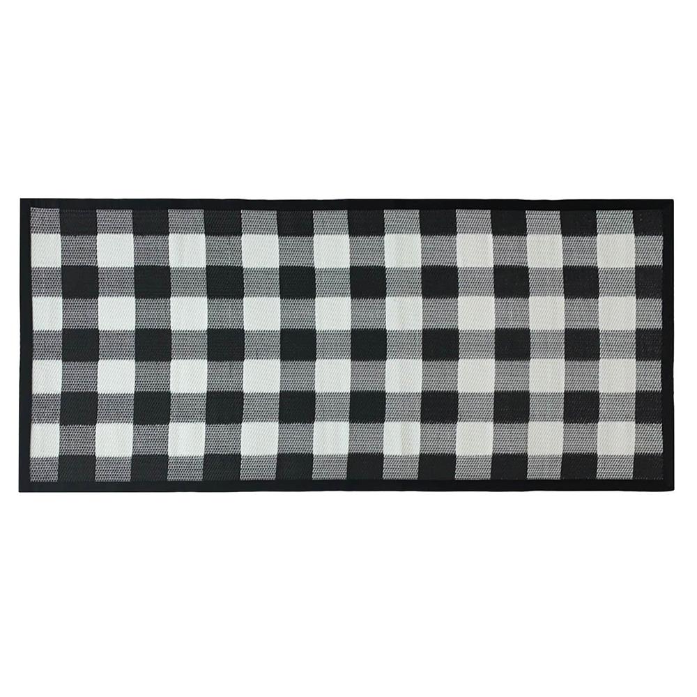 เสื่ออเนกประสงค์ MAT-ER GINGHAM 90x200 ซม. สีดำ