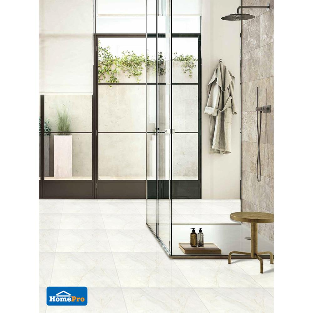 กระเบื้องพื้น 40x40 ซม. ฟาเบียน นิว เบจ 0.96M2