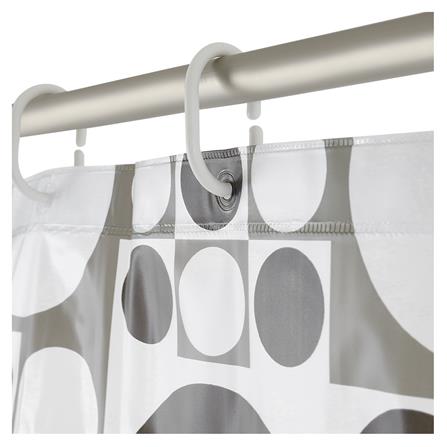 PVC SHOWER CURTAIN WSP SCP-2/B51251 180X180CM.