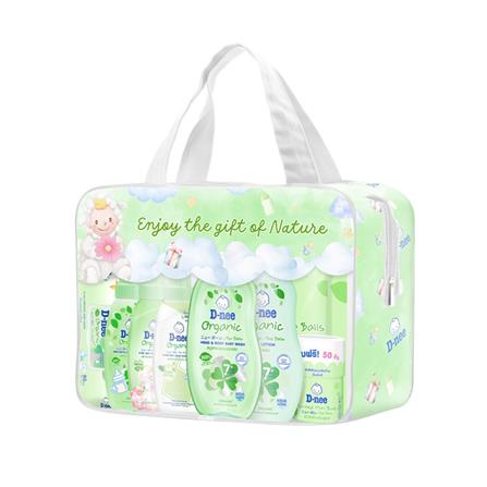ชุดเซ็ตน้ำยาทำความสะอาดสำหรับเด็ก D-NEE ORGANIC (8 ชิ้น)_0
