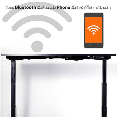 STANDING DESK ERGOTREND SIT 2 STAND GEN3 120CM GRANITE/WHITE