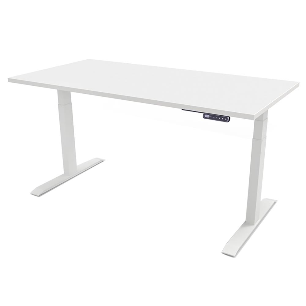 โต๊ะทำงานปรับระดับ ERGOTREND SIT 2 STAND GEN3 180 ซม. สีขาว