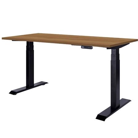 โต๊ะทำงานปรับระดับ ERGOTREND SIT 2 STAND GEN3 180 ซม. สี VINTAGE OAK/ดำ_0