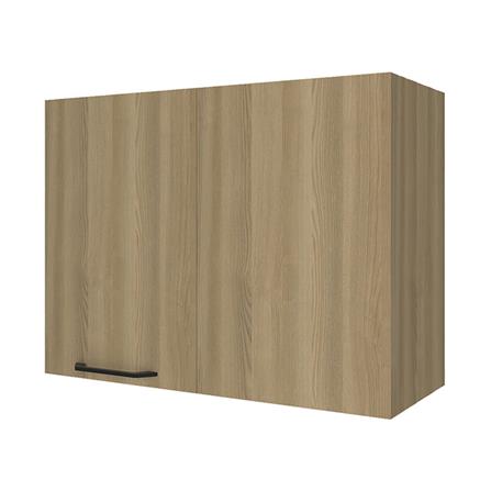 ตู้เข้ามุมขวา WPC PARAZZO ENZO มือจับดำ 80x60 ซม. สี เนเจอรัลโอ๊ค_1