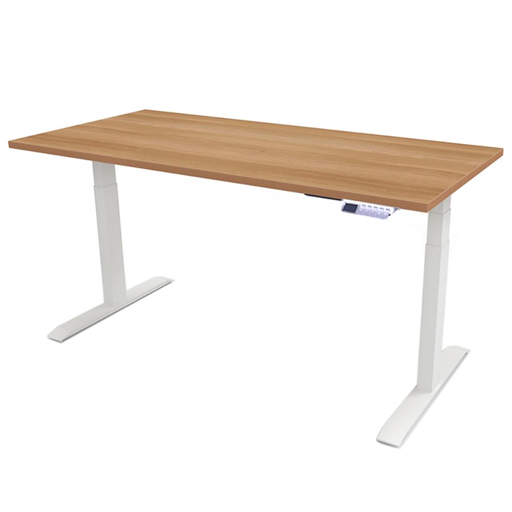 โต๊ะปรับระดับ ERGOTREND SIT 2 STAND GEN 4 150 ซม. สี CAPU/ขาว