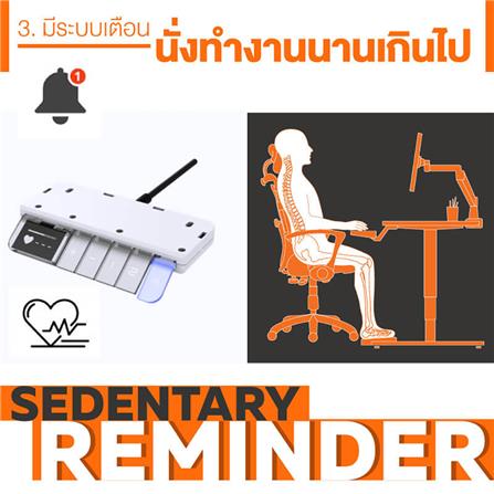 โต๊ะปรับระดับ ERGOTREND SIT 2 STAND GEN 4 120 ซม. สี VINTAGE/ขาว_2