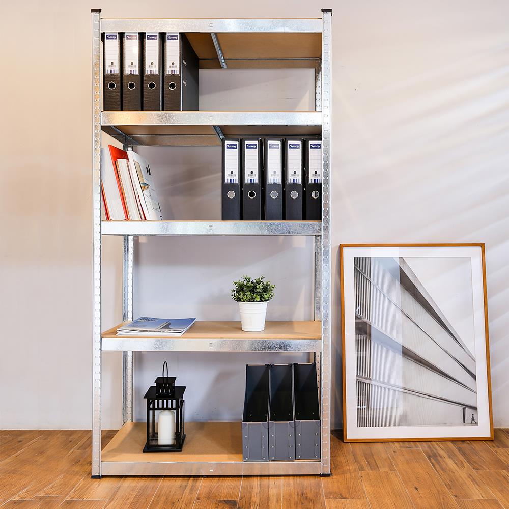 ชั้นวางของโล่ง 5 ชั้น CTREND สีเงิน