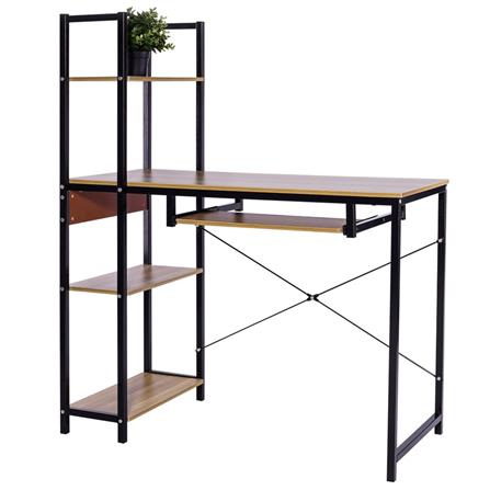 D.I.Y. โต๊ะทำงานไม้ CTREND 100 ซม. สีดำ_0