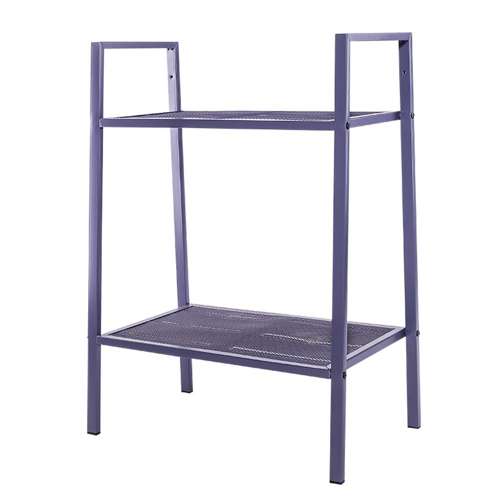 2TIER SHELVING UNIT CTREND GRAY