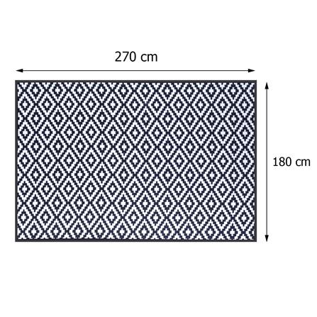 เสื่ออเนกประสงค์ MAT-ER MERRY MERRY 180x270 ซม. สีดำ_3