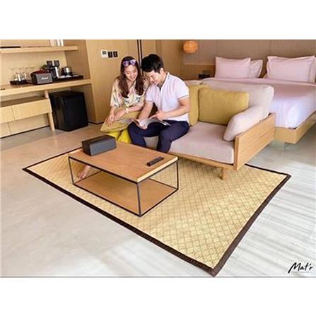เสื่ออเนกประสงค์ MAT-ER TENDEROUS 150x240 ซม. สีน้ำตาล/ครีม_4