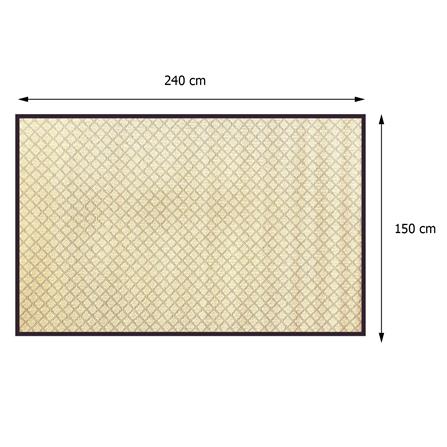 เสื่ออเนกประสงค์ MAT-ER TENDEROUS 150x240 ซม. สีน้ำตาล/ครีม_5