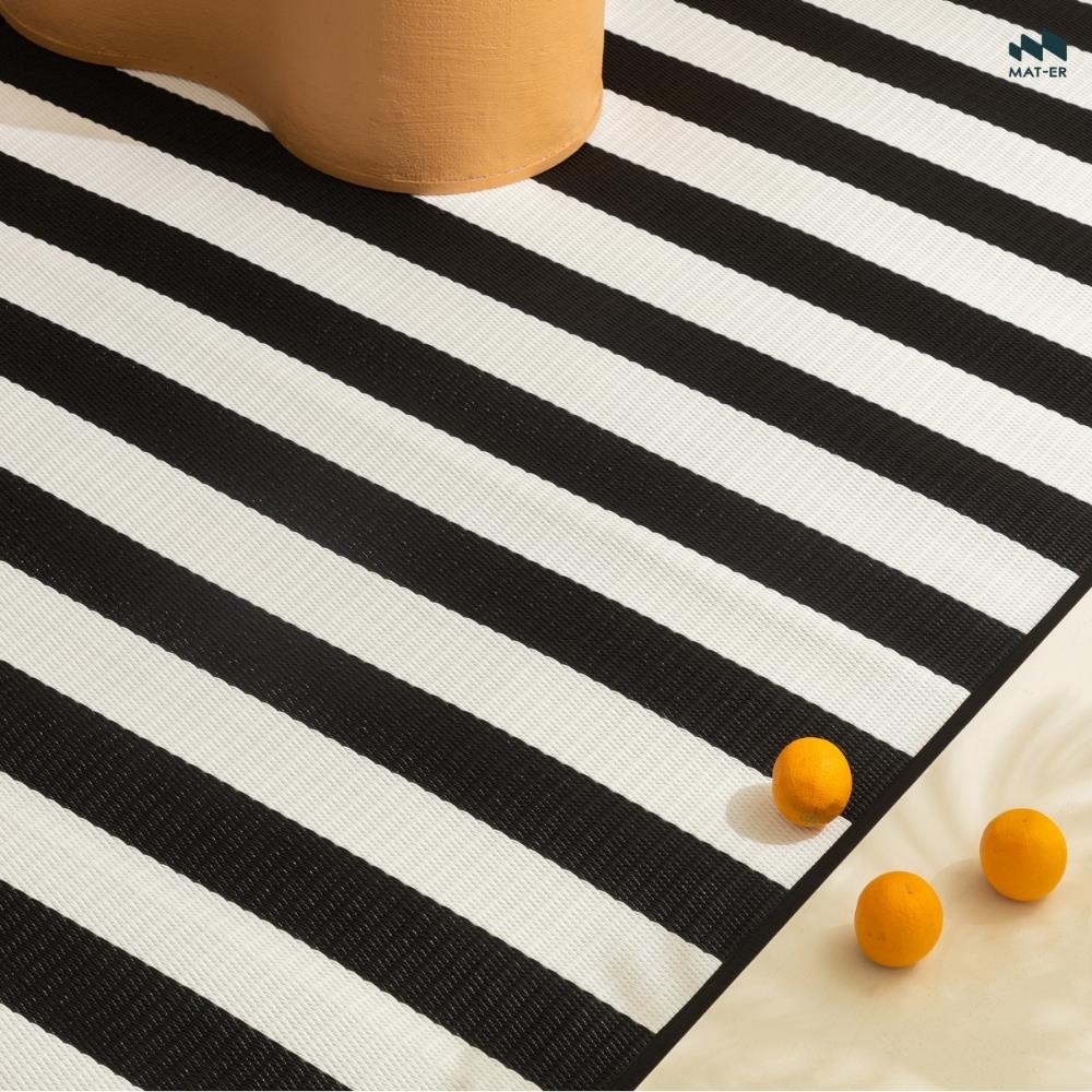 เสื่ออเนกประสงค์ MAT-ER ZEBRA 150x240 ซม. สีขาว/ดำ