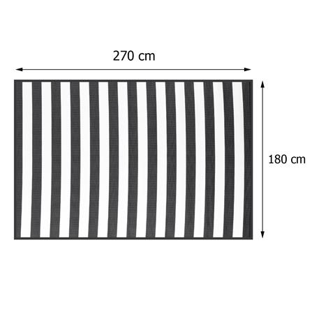 เสื่ออเนกประสงค์ MAT-ER ZEBRA 180x270 ซม. สีขาว/ดำ_5