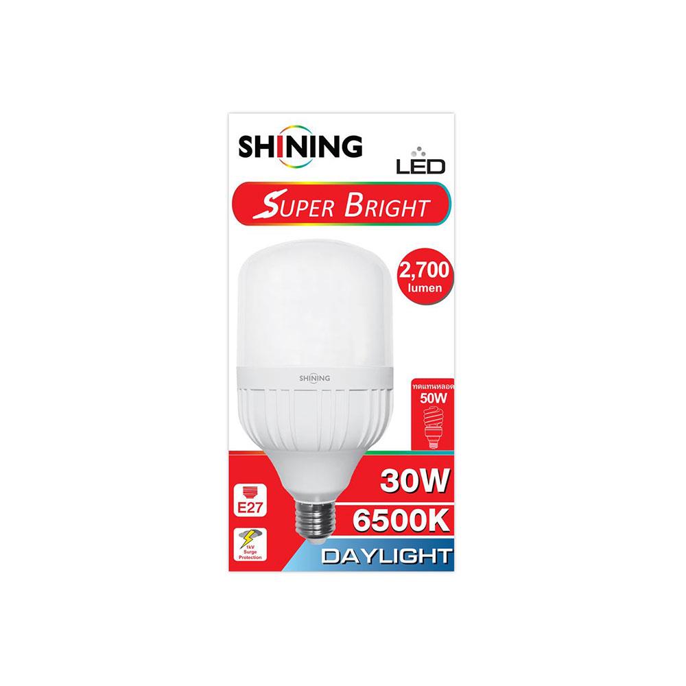 หลอด LED TOSHIBA SUPER BRIGHT DAYLIGHT E27 30 วัตต์