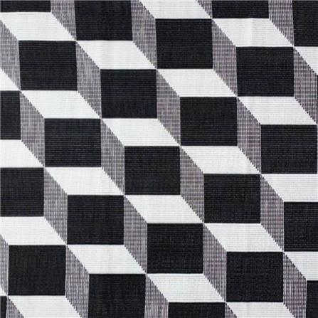 เสื่ออเนกประสงค์ MAT-ER TILES 3D 150x240 ซม. สีขาว/ดำ_1