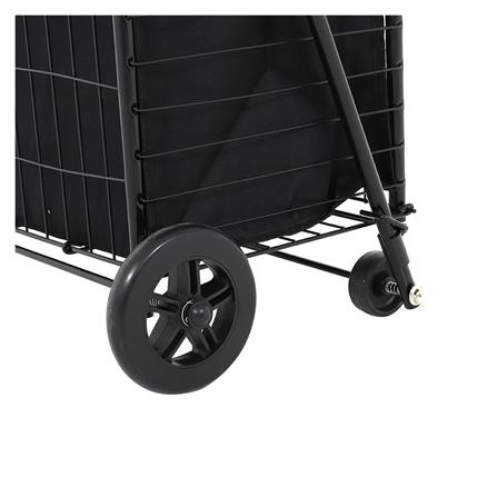 รถเข็นเอนกประสงค์พับได้ MATALL CMAT004 30 กก. 42x100x4 ซม. สีดำ_3