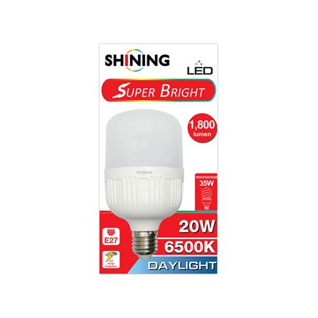 หลอด LED TOSHIBA SUPER BRIGHT DAYLIGHT E27 20 วัตต์_3