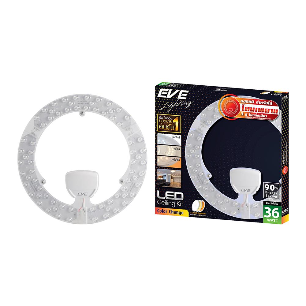 หลอด LED EVE CEILING KIT COOLWHITE DAYLIGHT WARMWHITE 36 วัตต์