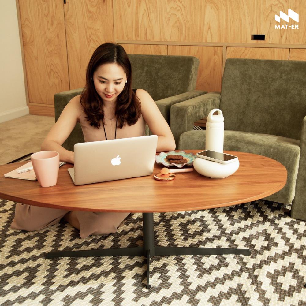 เสื่ออเนกประสงค์ MAT-ER MERRY MERRY 180x270 ซม. สีน้ำตาล/ครีม