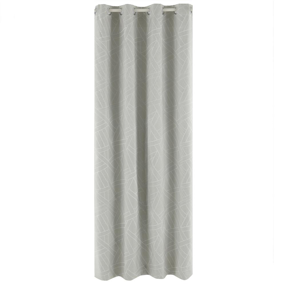 ผ้าม่าน EYELET HOME LIVING STYLE HAZA UV 150X250 ซม. สีเทา_1