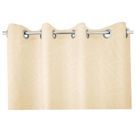 ผ้าม่าน EYELET HOME LIVING STYLE HAZA UV 150X220 ซม. สีครีม_3