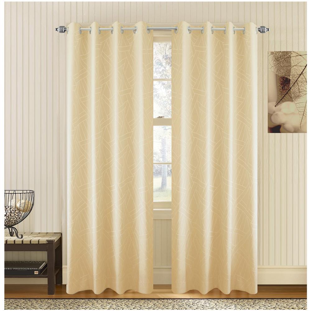 ผ้าม่าน EYELET HOME LIVING STYLE HAZA UV 150X250 ซม. สีครีม