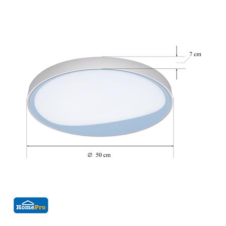 ไฟเพดาน LED CARINI ZY106 36 วัตต์ DAYLIGHT สีขาว 20 นิ้ว_4