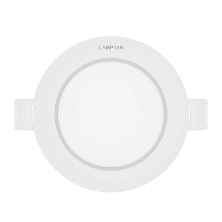 ดาวน์ไลท์ LED LAMPTAN COLOUR SWITCH DECIDE ROUND 6 วัตต์ COOLWHITE/DAYLIGHT/WARMWHITE 3 นิ้ว สีขาว กลม_0