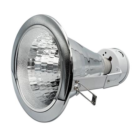DOWNLIGHT LEKISE 6" ROUND SILVER