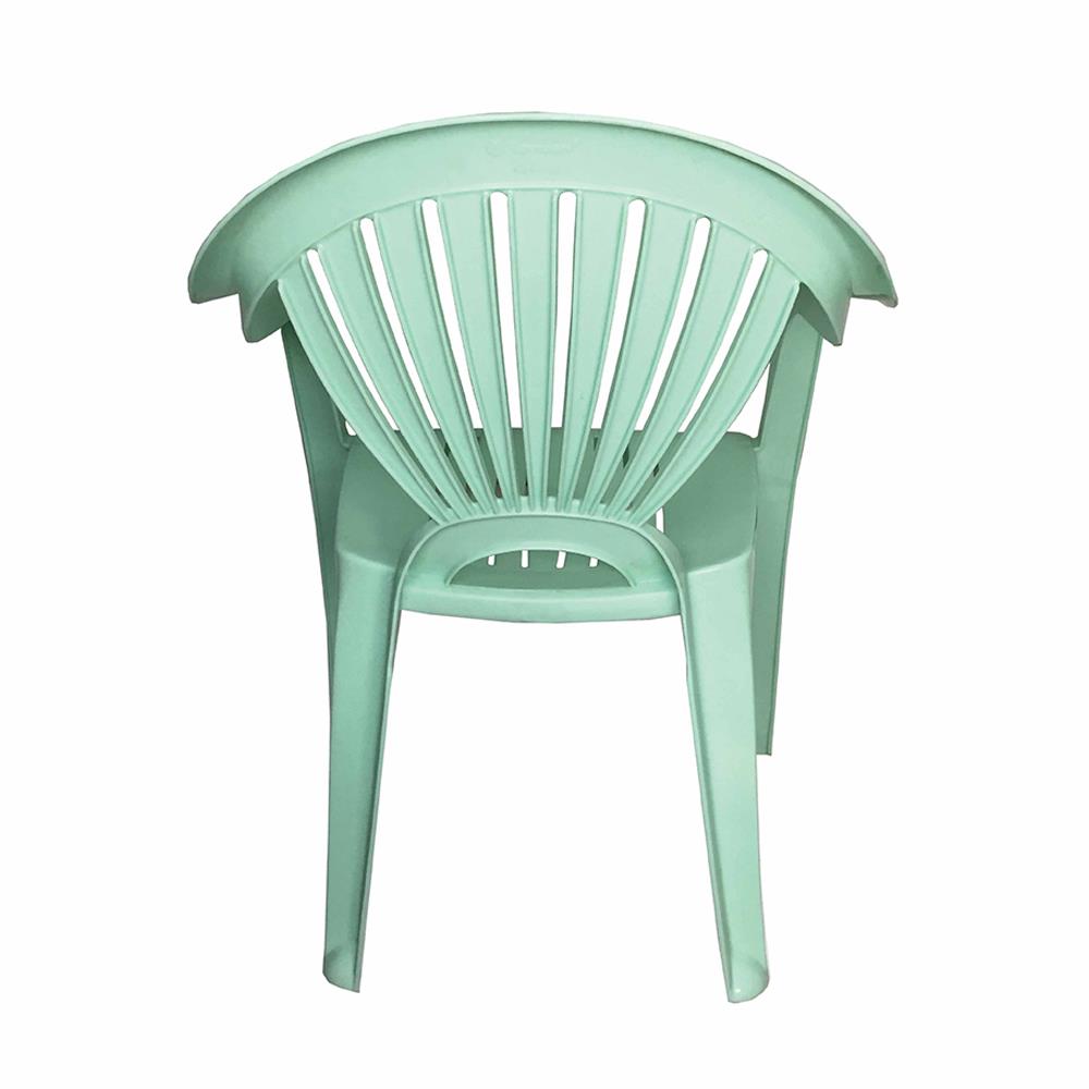 เก้าอี้พนักพิงท้าวแขน SUPERWARE CH-48 สีเขียวหินขัด