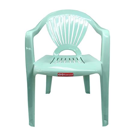 เก้าอี้พนักพิงท้าวแขน SUPERWARE CH-48 สีเขียวหินขัด_0