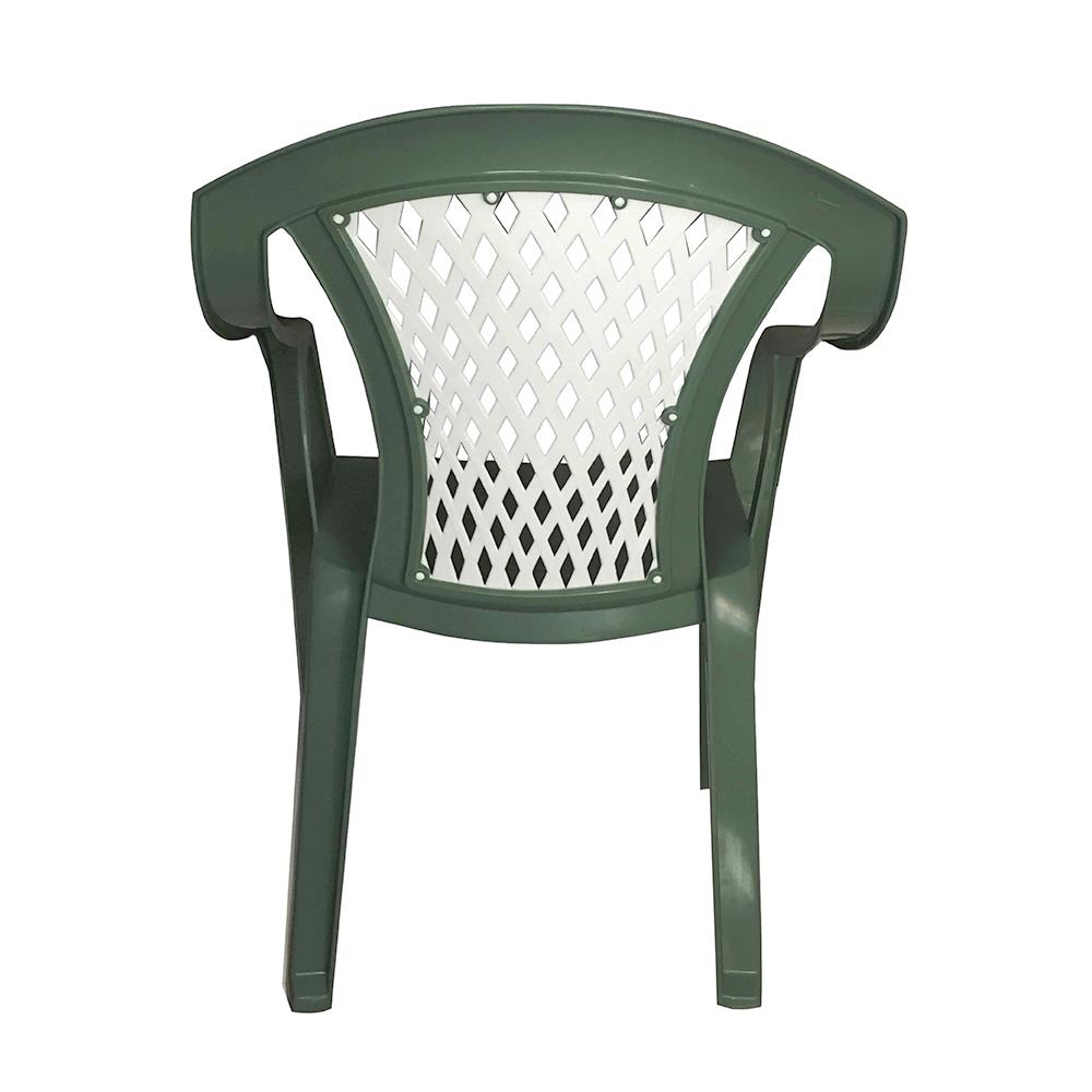 เก้าอี้พนักพิงแบบท้าวแขน ศรีไทยซุปเปอร์แวร์ CH-52 สีเขียว-ขาว