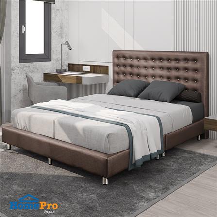 ฐานรองหัวเตียง 6 ฟุต HOME LIVING STYLE DIAMOND สีน้ำตาลเข้ม_3