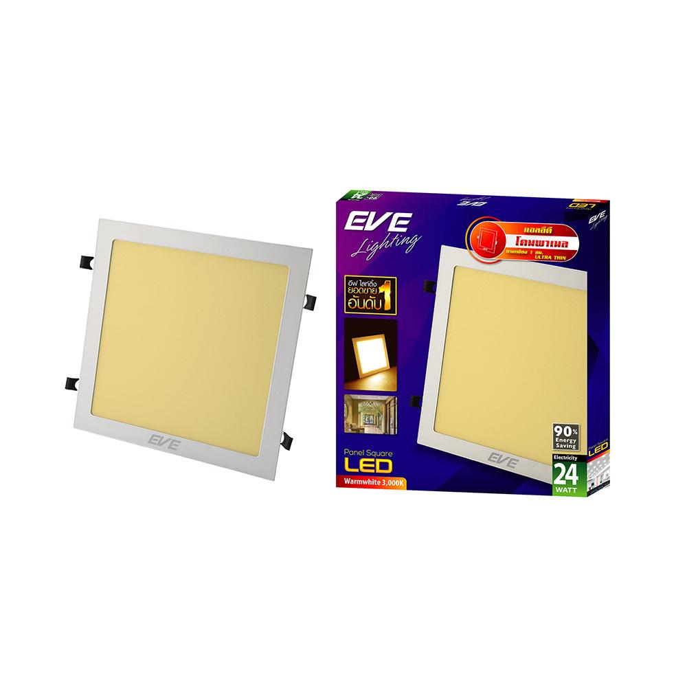 ดาวน์ไลท์ LED EVE 577572 24 วัตต์ WARMWHITE 12 นิ้ว เหลี่ยม