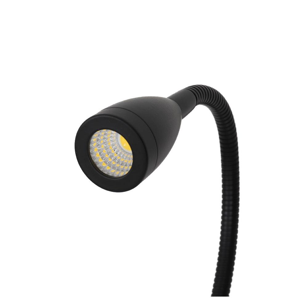 ไฟกิ่งใน LED CARINI VW0449-1 3 วัตต์ COOLWHITE 1 หัว สีดำ