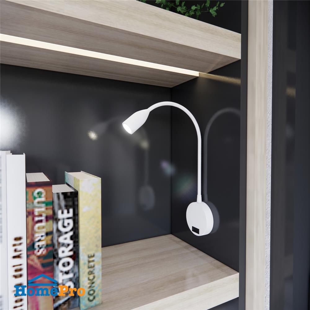 ไฟกิ่งใน LED CARINI VW0449-1 3 วัตต์ COOLWHITE 1 หัว สีขาว