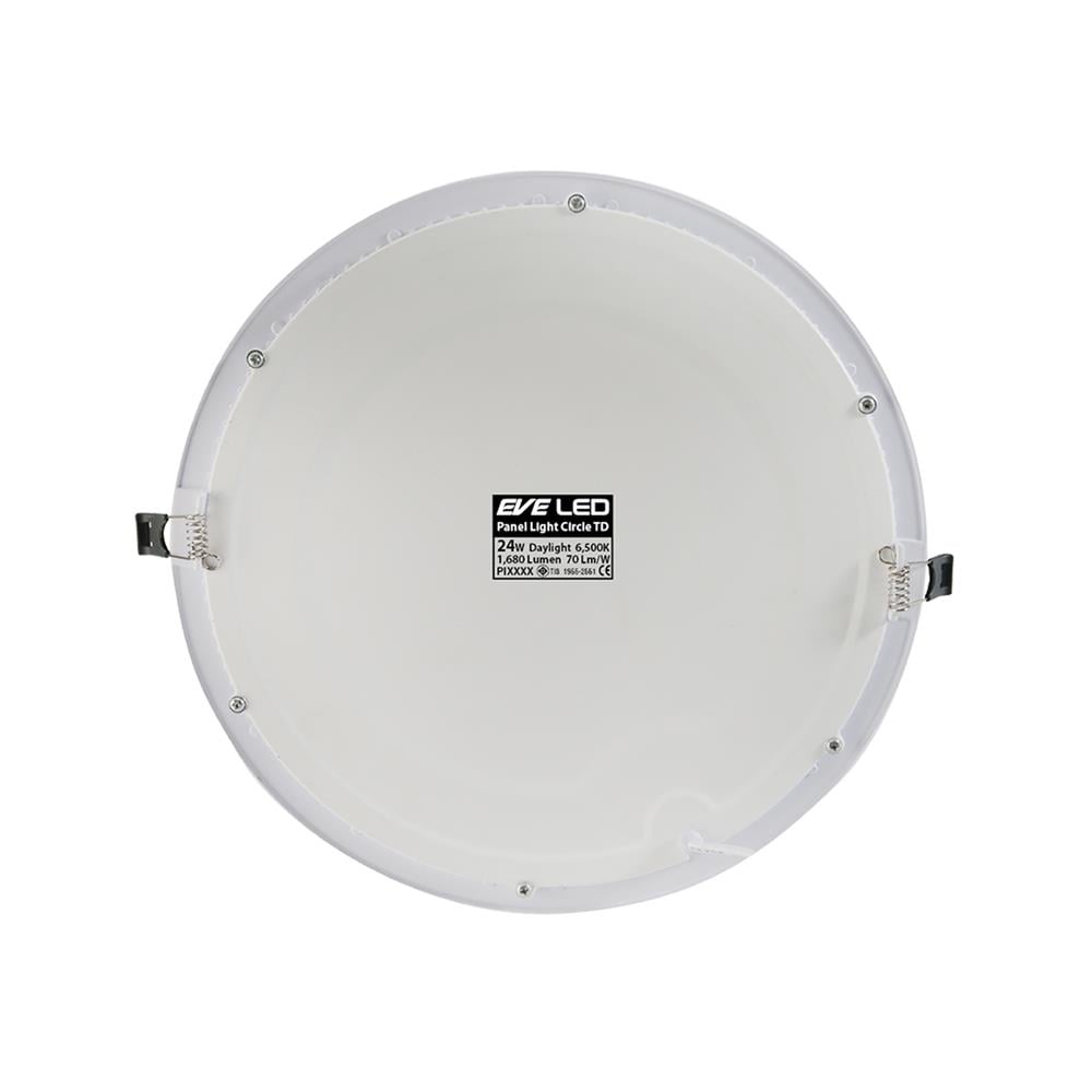 ดาวน์ไลท์ LED EVE 577527 24 วัตต์ DAYLIGHT 12 นิ้ว สีขาว กลม