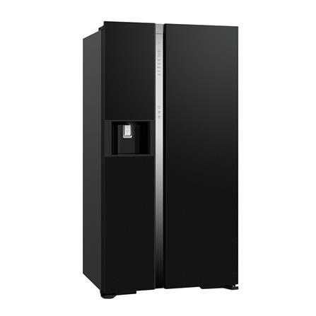 ตู้เย็น SIDE BY SIDE HITACHI RSX600GPTH0 GBK 20.2 กระจกดำ อินเวอร์เตอร์_1