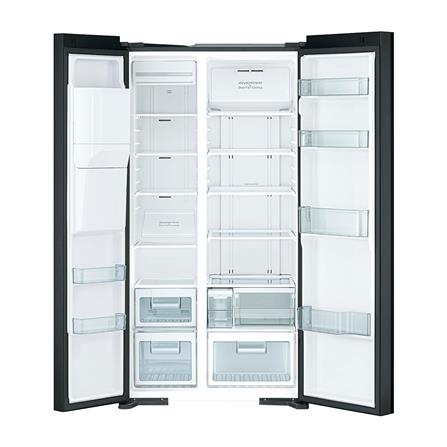 ตู้เย็น SIDE BY SIDE HITACHI RSX600GPTH0 GBK 20.2 กระจกดำ อินเวอร์เตอร์_2