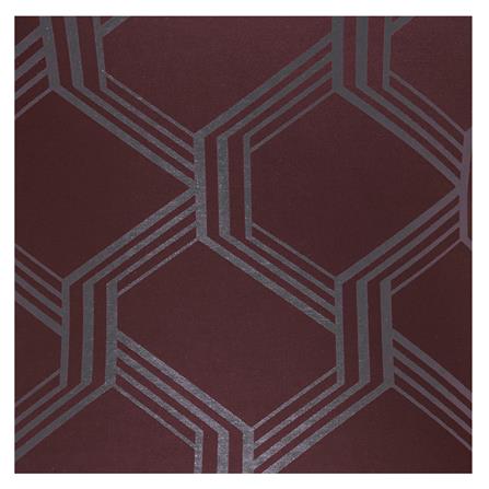 BEDSHEET SET AMORE DIAMOND BRIOLETTE Q3 GARNET RED