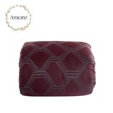 COMFORTER AMORE DIAMOND BRIOLETTE 70X90" GARNET RED