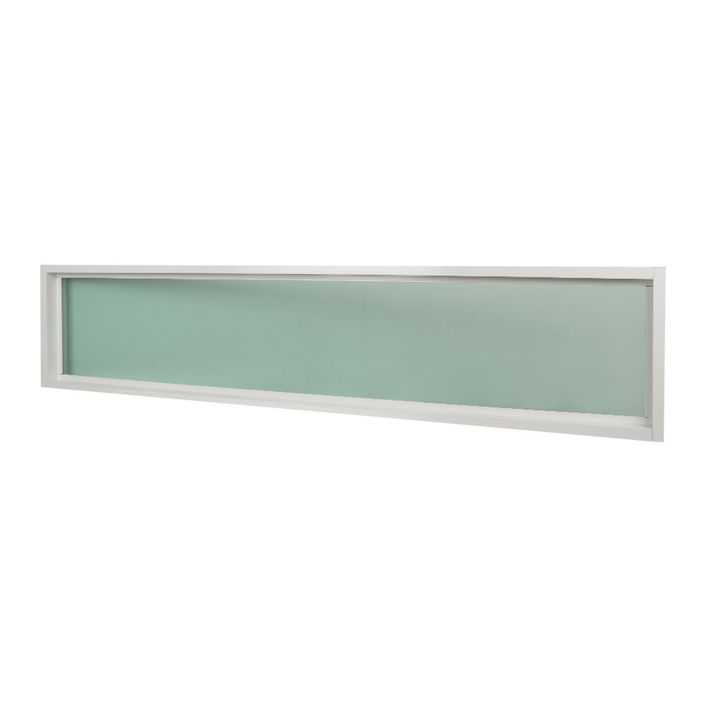 ช่องแสงหน้าต่าง อะลูมิเนียม WINDOW ASIA F10 150X40 ซม. สีขาว