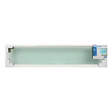 ช่องแสงหน้าต่าง อะลูมิเนียม WINDOW ASIA F10 150X40 ซม. สีขาว_2