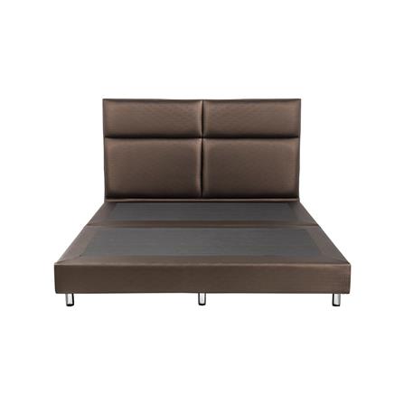 ฐานรองหัวเตียง 5 ฟุต HOME LIVING STYLE SQUARE สีน้ำตาลเข้ม_1